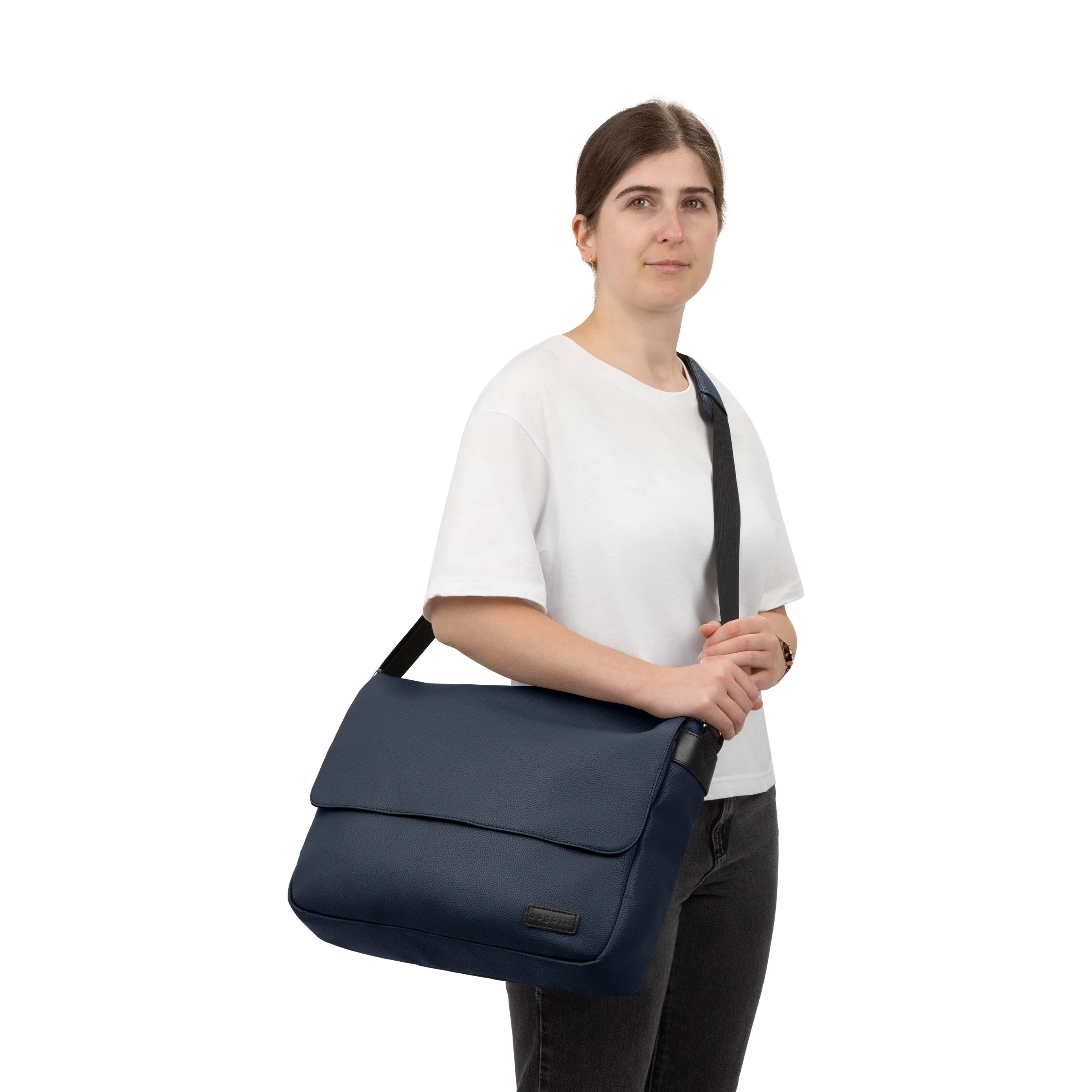 Contrast Messenger Bag - Image 21